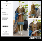 “Junaid Jamshed” Printed Lawn | Unstitched Collection 3 Pieces Casual Wear|
